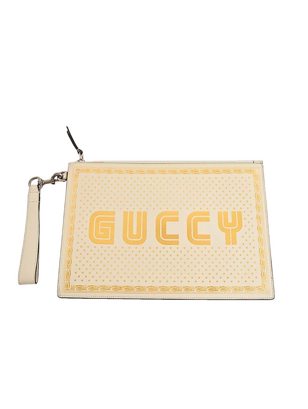 Gucci SEGA Collaboration Wristlet Clutch Bag Leather Limited Edition